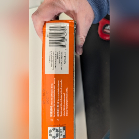 Ozark Trail Inflatable Lounge Chair Float - Gray and Green - Picture 6 of 6